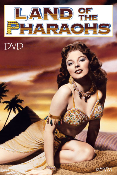 Land of the Pharaohs Jack Hawkins Joan Collins 1955 Movie DVD image 01
